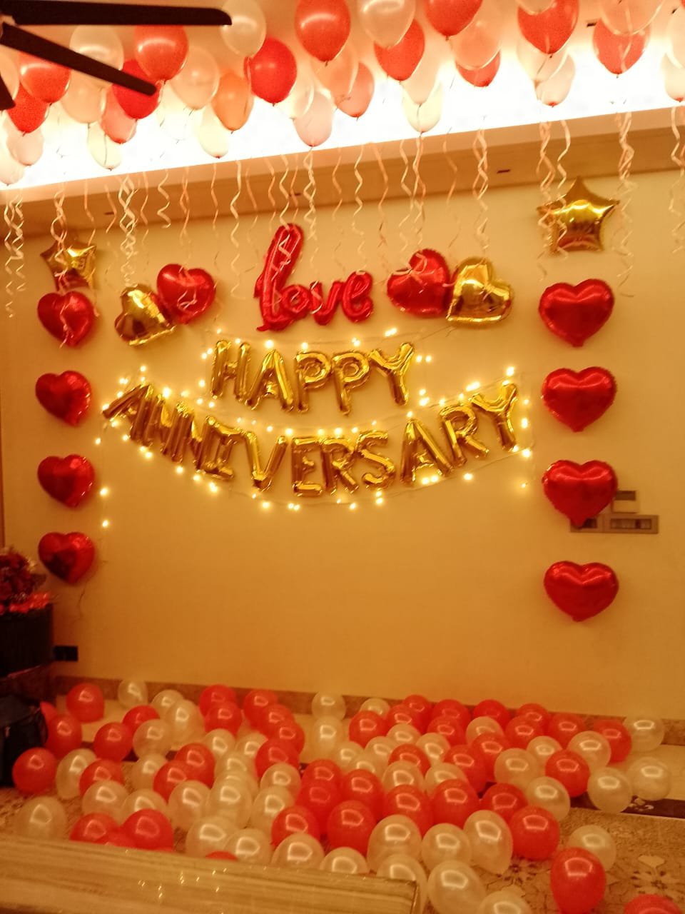 Anniversary Balloon Decoration Package