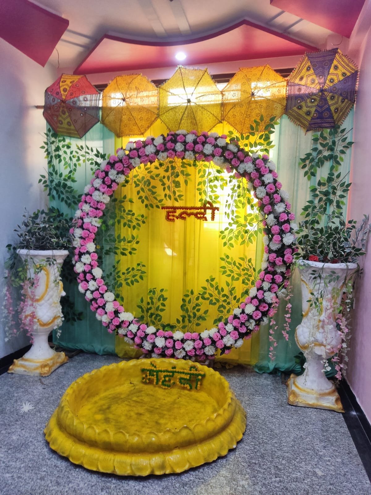 Haldi Decoration