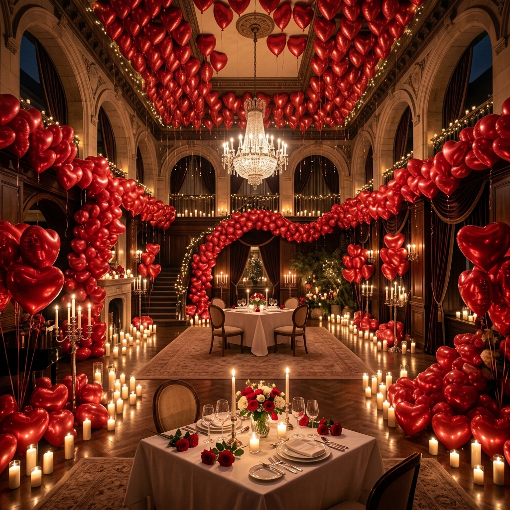 Romantic Anniversary Decor